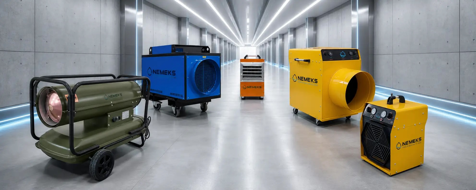 Elektrikli Fanlı Isıtıcı — Nemeks ürün fotoğrafı